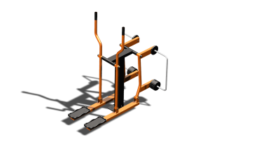 Силовой уличный тренажер  "Лыжи"  УТ406 в Ростове-на-Дону